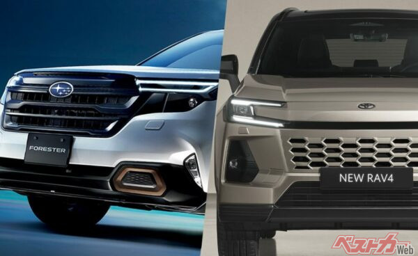 人気SUV頂上決戦!! めちゃ売れ新型フォレスター買うべき？　新型RAV4待つべき？？