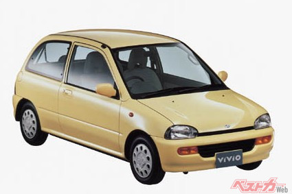 1992年登場ヴィヴィオ。意外とビストロやT-TOPなどバリエーションも意外と多かった