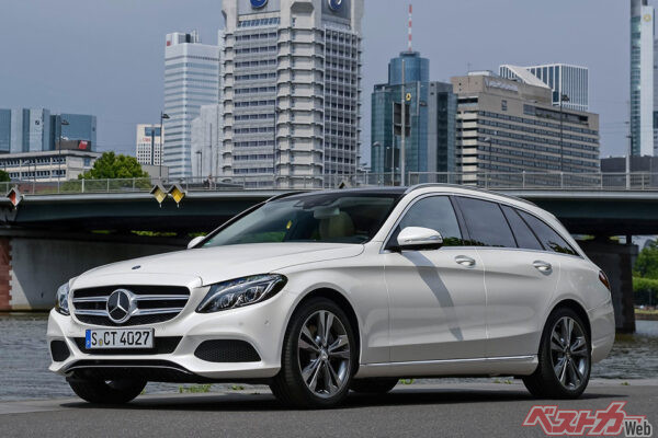 メルセデスベンツ Cクラス ステーションワゴン（W205型・2014年登場）。2014年に登場し、2018年7月に大幅改良を実施している