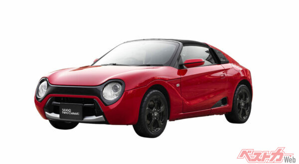 レトロ要素と未来的なデザインを融合させたS660ネオクラシックキット