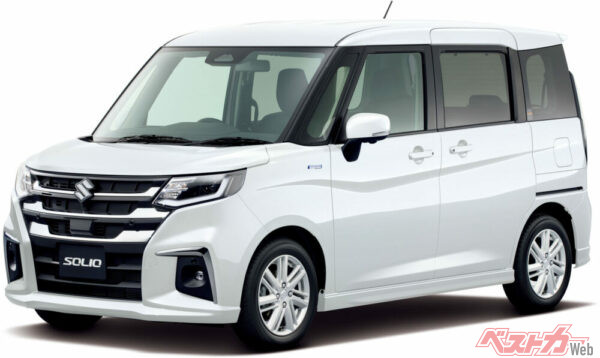 現行のソリオ。見た目もよく、使いやすい。まさに優秀なワゴン