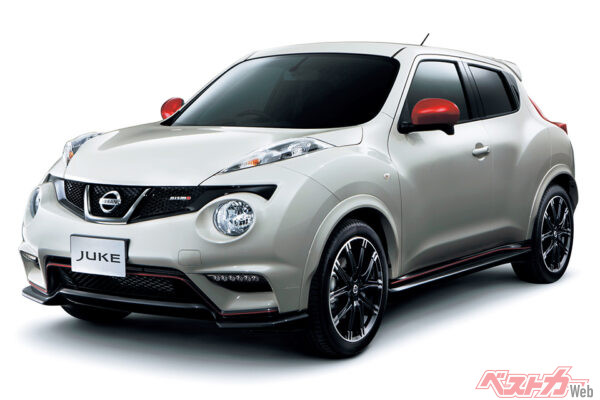 ジュークNISMOは1.6Lターボを200psに強化。NISMO RSは214psまでパワーアップ