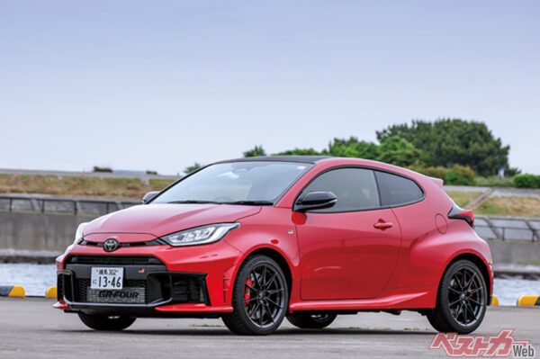 トヨタ GRヤリス。回頭性のよさが魅力