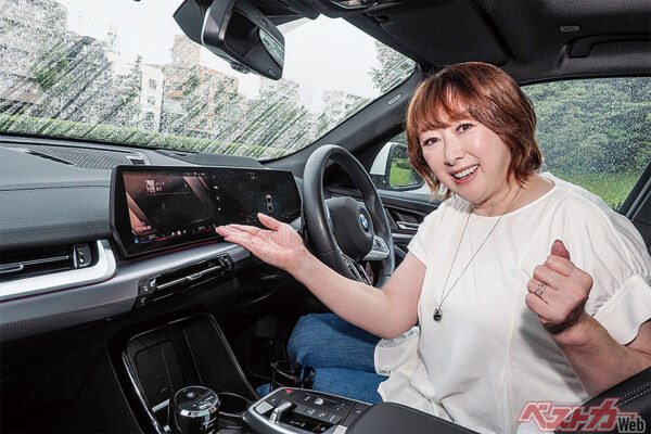 クルマの中はまるでリビングルーム。一番好きなのは「機能面ですが、AppleCarPlayとMY BMWというアプリ」