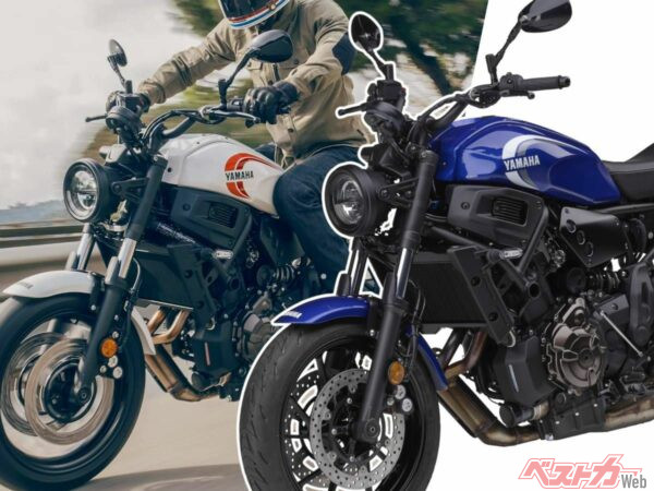 【新車】2025年新型「XSR700」今回もRZカラー新色登場！ 価格据え置き100万1000円で8/8発売