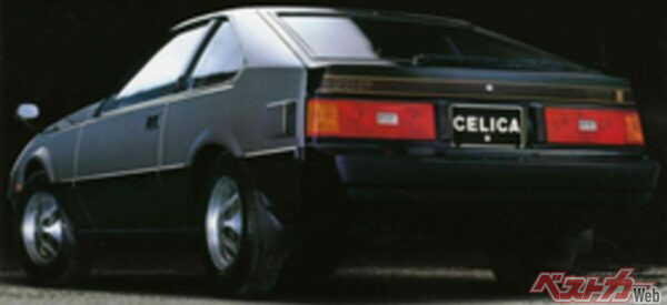 1981年に発売された2代目トヨタ セリカXX。直6エンジン、FRレイアウトはスープラのルーツだ