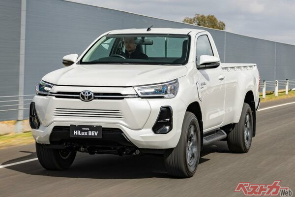 ハイラックスEVの実験はオーストラリアでも始まっている。この知見は今後の市販車にもフィードバックされるはず