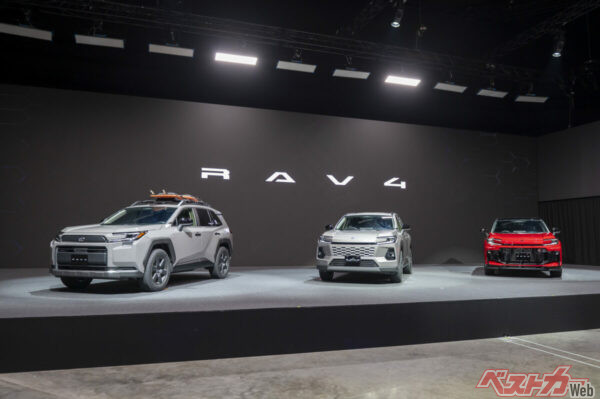 発表されたばかりの新型RAV4。これもまたきっと「走る・壊す・直す」のプロセスを経ていたのだろう