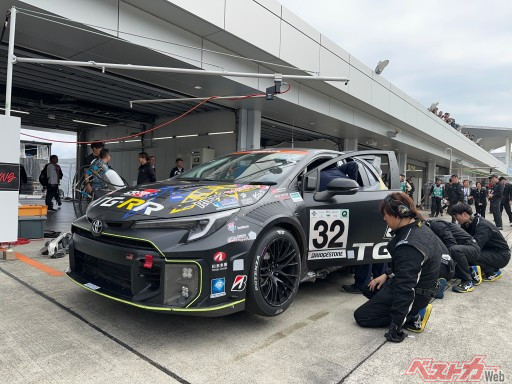 担当エンジニアが「壊してくれて、ありがとう」を沢山言ってきただろう液体水素エンジンGRカローラ。徹底的に「走る・壊す・直す」を繰り返し鍛えている