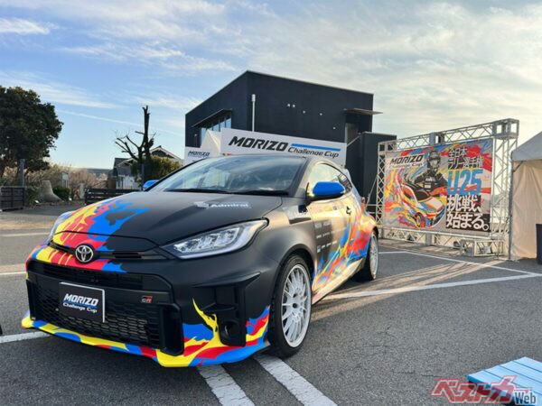 モリゾウチャレンジカップ参戦車両のレプリカ