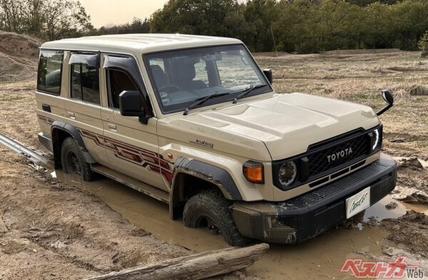 「だってナナマルだから」でオフロード走行も頻繁にしている編集長