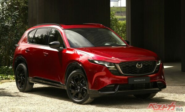 新型CX-5．ヘッドライトのデザインが新しい
