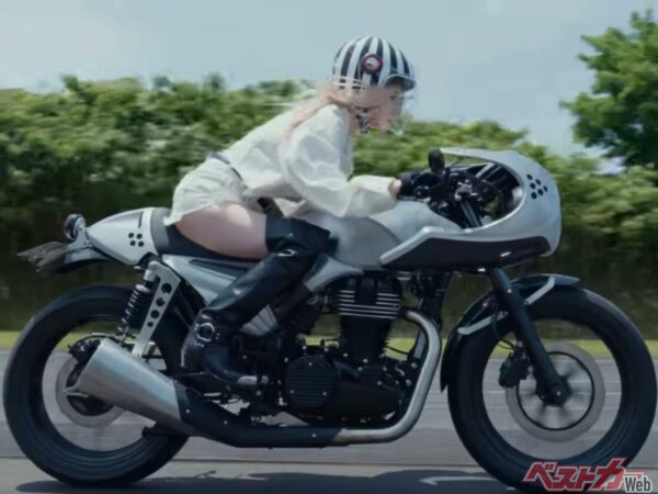 椎名林檎の新曲MVにカフェスタイルのハイネスCB350が登場！ ASK MOTORCYCLEによって芸術品に昇華