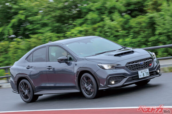 スバル WRX S4　2023年10月一部改良：新世代アイサイトを装備　2024年1月特別仕様車設定　2024年12月一部改良：運転支援装備の機能強化