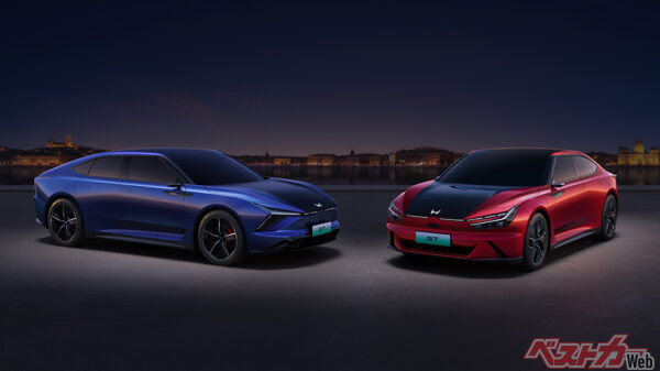 上海モーターショーで公開されたホンダ「Ye」シリーズ第2弾の東風ホンダ GT＆広汽ホンダ GT