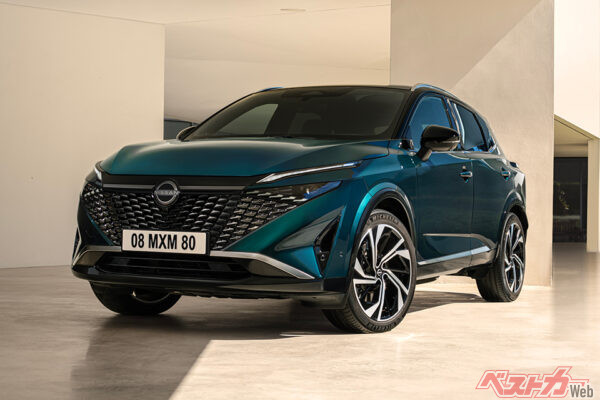 2025年6月にヨーロッパで発表された日産 キャシュカイ。第3世代e-POWERを搭載する