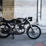 国産旧車マニアの憧れ！レーシーに仕上げた“ナナニィ”HONDA CB72