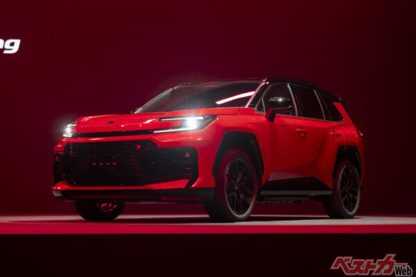 2025年に発表された新型RAV4 GR SPORT