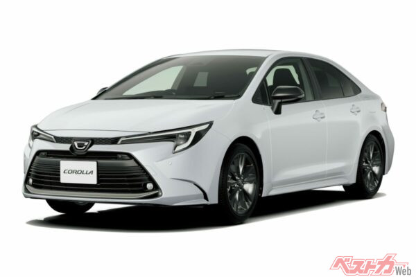 現行のカローラ。来年でカローラ誕生60年になる