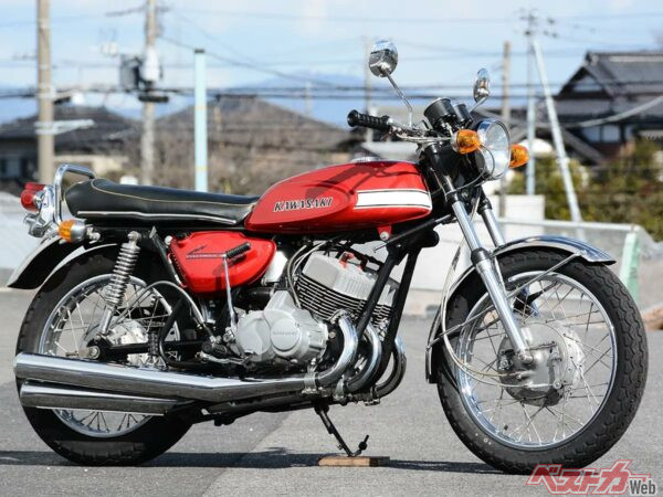 「世界最速」の目標を達成した、空冷3気筒エンジンの祖「500SS MACHIII」