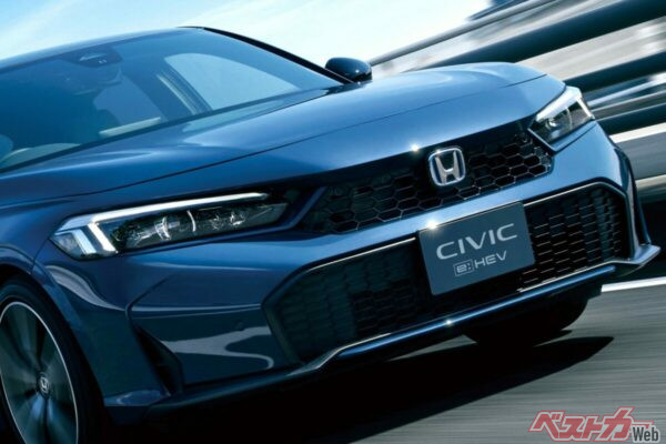 ホンダ シビックe:HEVが全車400万円超えに！　でも新塗装で耐久性1.5倍に進化！　2025年改良の全貌