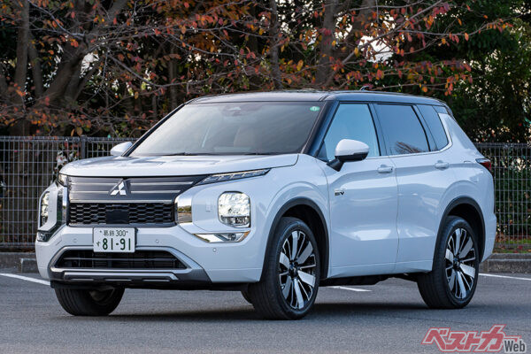 三菱 アウトランダー。BEVを鴻海からのOEMで補えばPHEVの開発に専念できる
