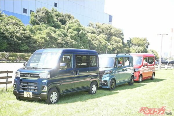 アトレー、スペーシアベース、N-VAN。いまや軽自動車だけでも楽しい4ナンバー車がそろっている