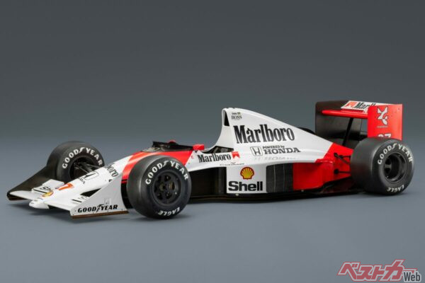 McLaren MP4/5B。オークションで出品されるV805号機のRA100Eは1990年のオーストラリアGPでPPを獲得