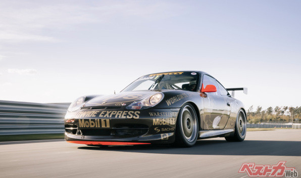 ポルシェのワンメイクシリーズを戦うカップカー。写真は996 CUP