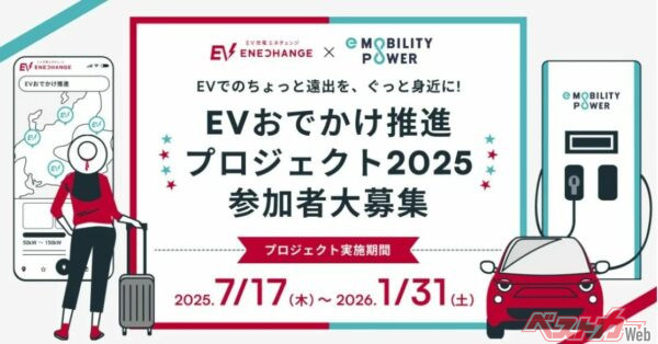 EVでの長距離旅行がもっと身近に！　話題の「EVおでかけ推進プロジェクト」の真価とは
