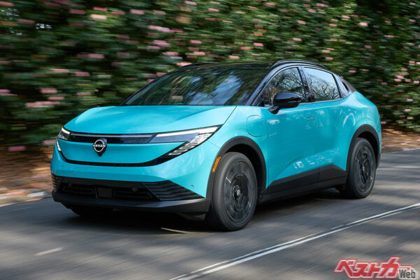 今後BEVの販売台数が増えてくれば税制を改正しなければいけないのは必須。写真は新型リーフ