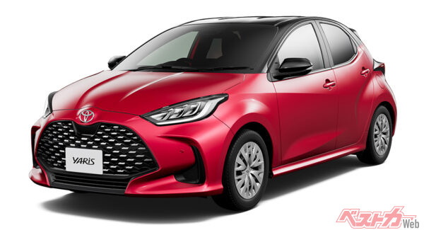 アイドリングストップ非搭載のトヨタ ヤリス