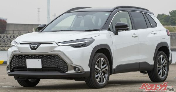 マイチェン前のカローラクロス。筆者、こちらの顔も好きですよ、ホントに!!