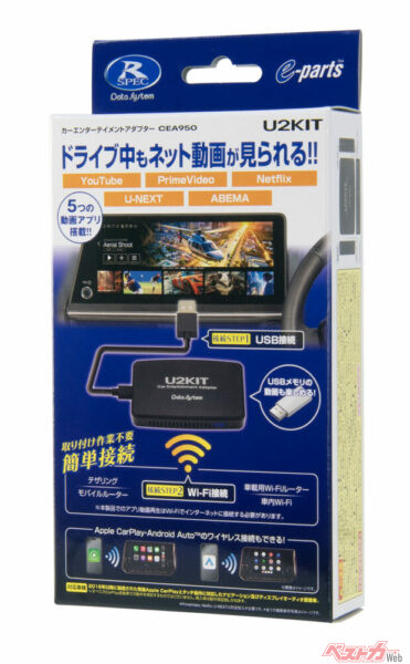 U2KITは税込2万2000円で1年間の保証付