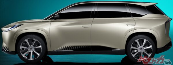 中国市場向けに発表された「bZ FlexSpace Concept」。こちらはSUVだが、BEVのプラットフォームは次期エスティマにも活用できるだろう