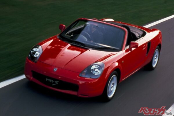 ライトウェイトスポーツとして登場したMR-Sのカラーバリエーションは豊富だった