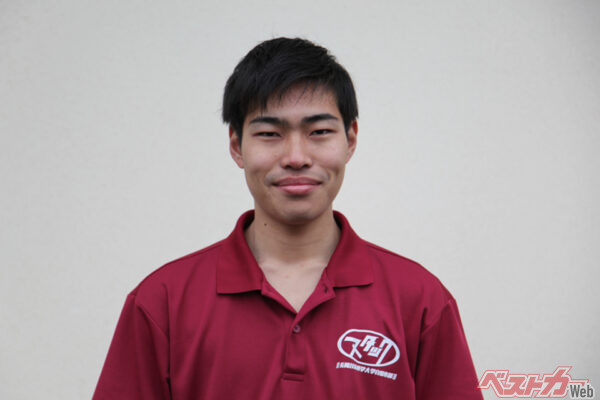 今川晴幹さん（工学部2年）