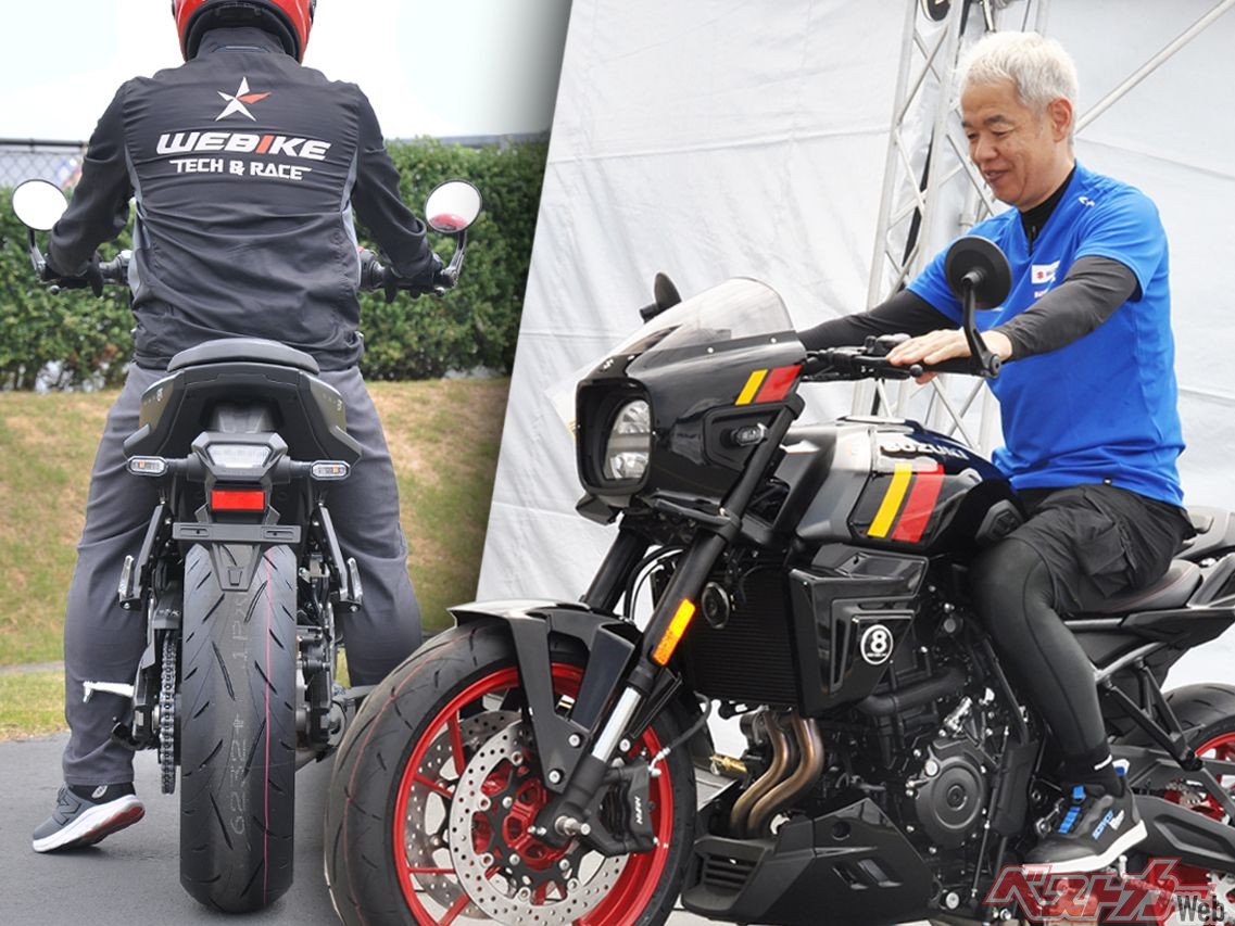 佐原プロジェクトリーダーも太鼓判】スズキGSX-8T/8TTが8耐に登場