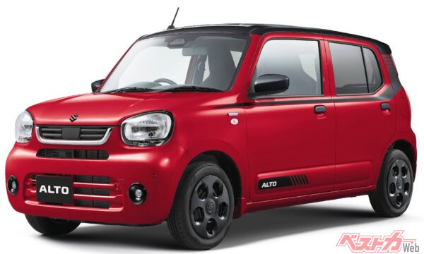 これがアルトのブラックスタイル。超絶決まっているぜ!!!