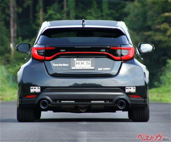 40%の軽量化と15.4%の排圧低減は圧倒的だ