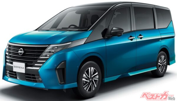 セレナの顔の特徴でもあるデジタルVモーションは、先進的イメージが強いと好評。ただ、今後の改良では、最新の日産車デザインに刷新してほしい!!