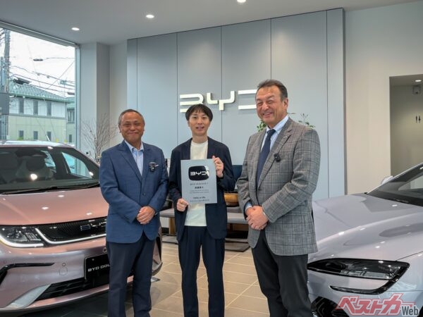 「BYD SEALION 7 AWD」納車日当日