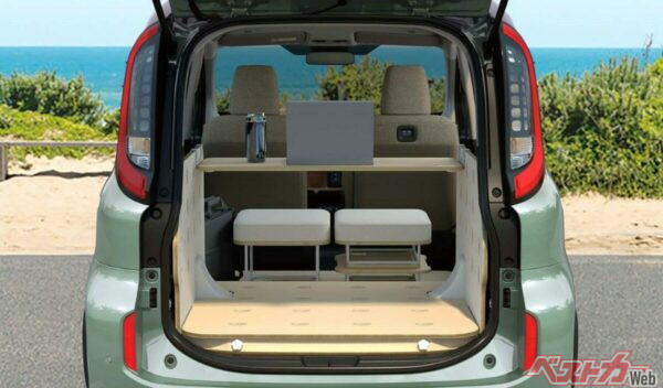 写真は「フォーカス」。ライフスタイルに合わせて選べる、4つの架装メーカーパッケージオプションを設定