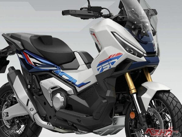 【海外】2026年新型「X-ADV」はトリコロール採用！ 欧州でカラーチェンジして発売
