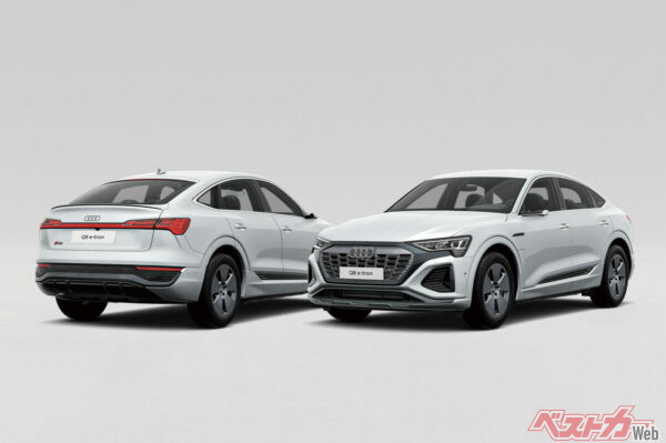 e-tron史上最長の一充電航続距離をもつAudi Q8 55 e-tron quattro S line