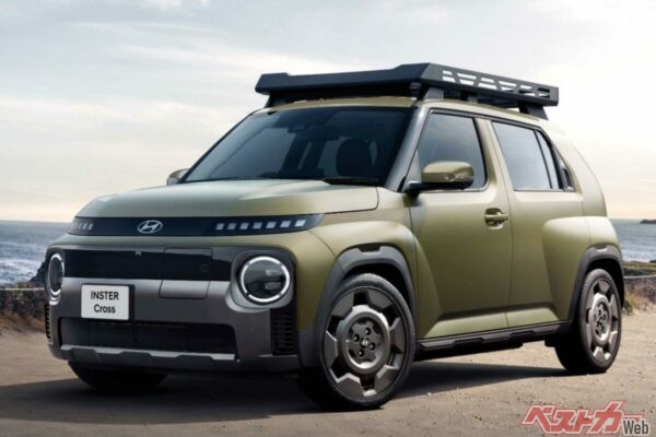 Hyundai INSTER Cross новый городской SUV BEV