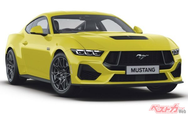 かつてフォードジャパンはマスタングの右ハンドル仕様を用意した。写真は2025年式マスタング。右ハンドルの英国仕様をする手もあるのだ。5L、V8のMT車がソソられる