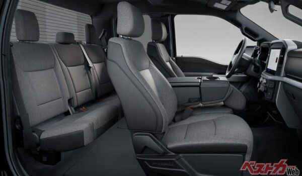 フォードF-150スーパーキャブXLTインテリア