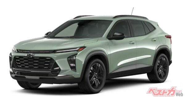 アメリカではコンパクトSUVとなるシボレートラックス（全長4537×全幅1824×全高1567mm）