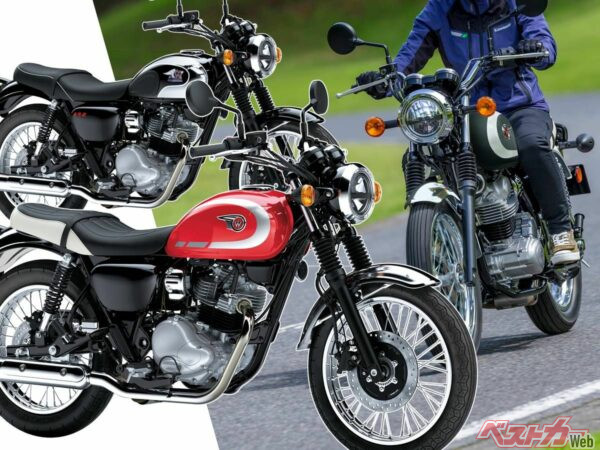 【新車】2026年新型「W230」レッド/グリーン新登場！「メグロS1」と共に9/15発売！ 価格は2万2000円プラスに